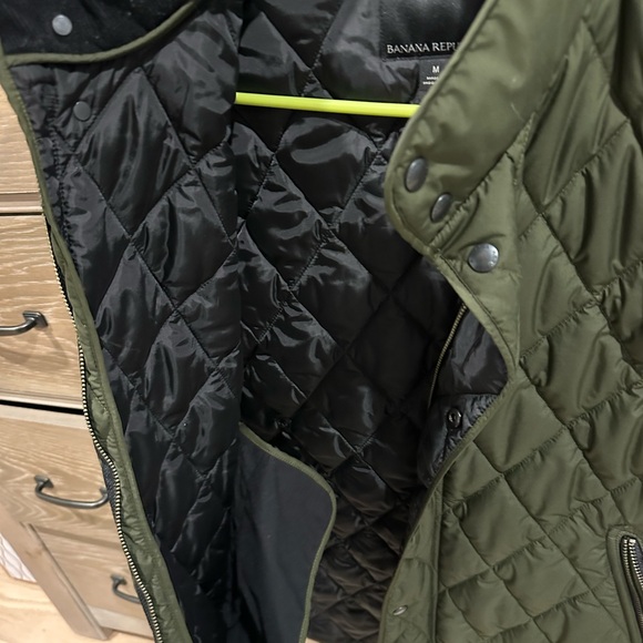 Ralph Lauren Green Quilted Vest - Picture 3 of 4